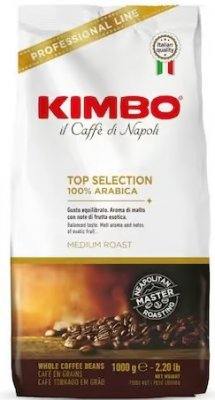 Kimbo Bar Top Selection 1000g, 100% Arabica,zrn, ochr