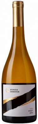 Pivnica Čebovce Pinot Gris 0.75L, r2022, bl, su