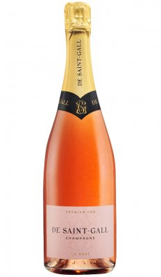 Champagne De Saint Gall Le Rosé Premier Cru 0,75L, AOC, 1er Cru, sam, ruz, brut