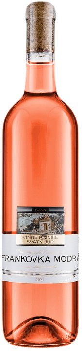 Chowaniec & Krajčírovič Frankovka Modrá Rosé 0,75L, r2021, ak, ruz, su