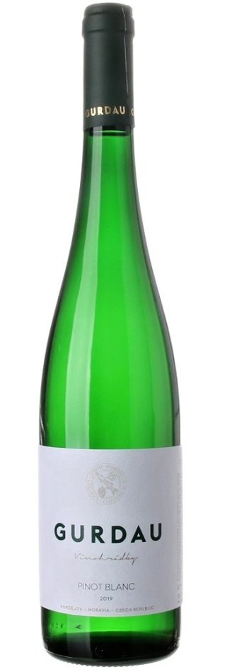 Gurdau Pinot blanc Vinohrádky 0.75L, r2019, vin, bl, su, sc