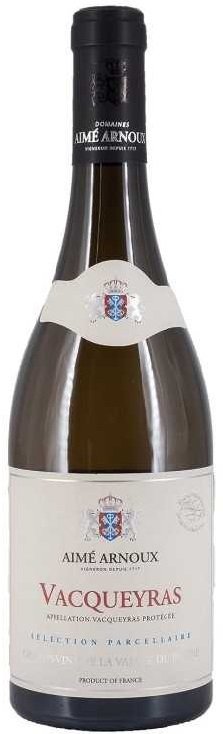 Arnoux and Fils Aimé Arnoux Vacqueyras Séléction Parcellaire Grands Vins de la Vallée du Rhone 0.75L, AOP, r2023, bl, su
