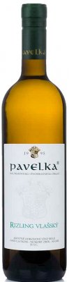 Pavelka Ryzlink vlašský 0.75L, r2024, bl, su, sc