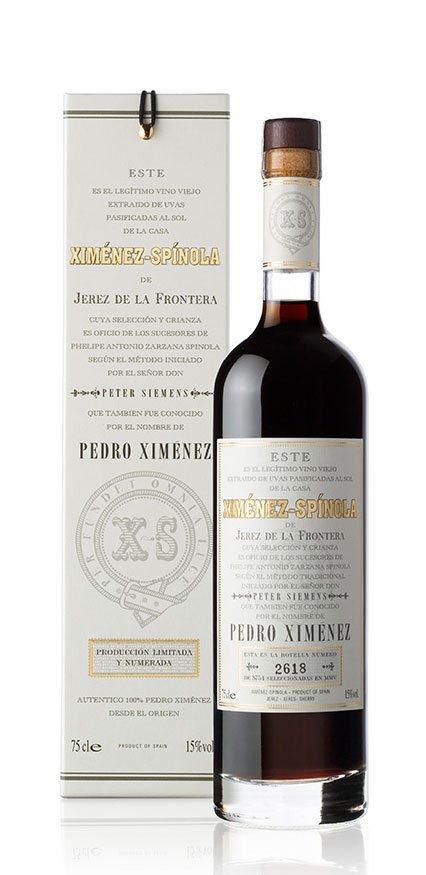 Ximénez-Spínola Pedro Ximénez Solera 1918 0.75L, fortvin, bl, sl, DB