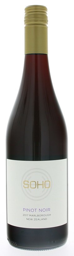Soho Pinot Noir 0,75L, r2017, cr, su, sc