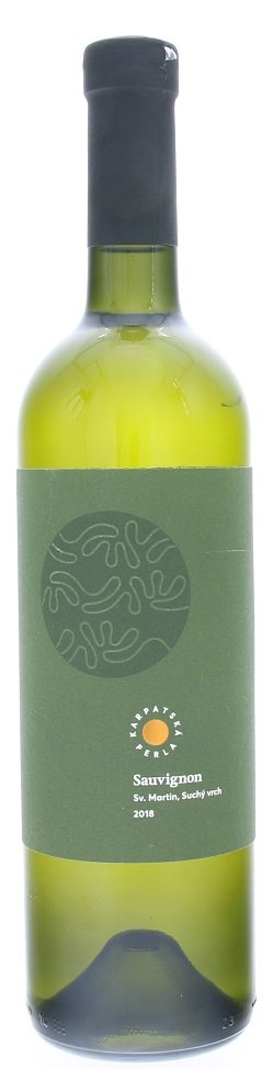 Karpatská Perla Sauvignon 0,75L, r2018, vin, bl, su