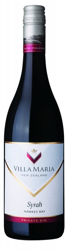 Villa Maria Private Bin Syrah 0,75L, r2018, cr, su, sc