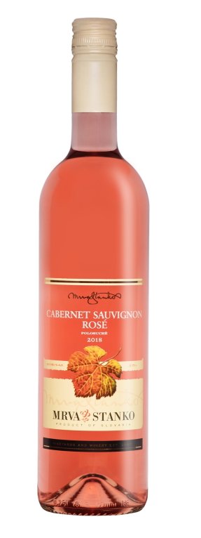 Mrva & Stanko Cabernet Sauvignon rosé, Vinodol 0,75L, r2018, ak, ruz, plsu, sc