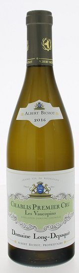 Albert Bichot Domaine Long-Depaquit Chablis Les Vaucopins Premier Cru 0,75L, AOC, 1er Cru, r2016, bl, su