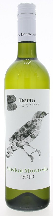 Berta Muškát moravský 0.75L, r2019, ak, bl, plsu, sc