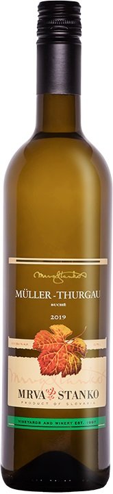 Mrva & Stanko Müller Thurgau, Mojmírovce 0.75L, r2019, vin, bl, su, sc