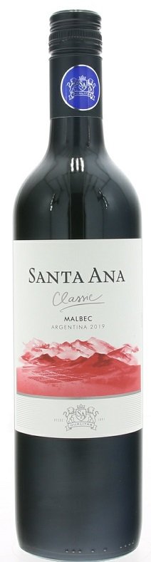 Santa Ana Malbec 0.75L, r2019, cr, su