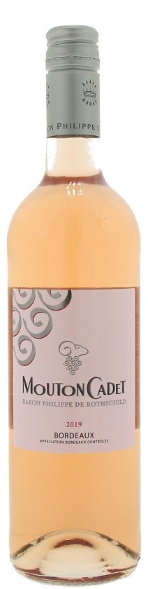 Rothschild Le Rosé de Mouton Cadet 0.75L, AOC, r2019, ruz, su, sc