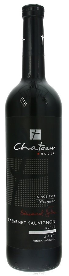 Château Modra 10th Generation Cabernet Sauvignon 0,75L, r2017, nz, cr, su