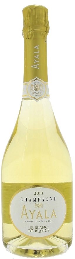 Ayala Blanc de Blancs Brut 0.75L, AOC, r2013, sam, bl, brut