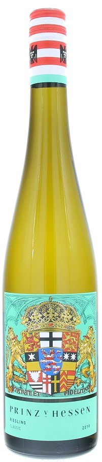 Prinz von Hessen Riesling Classic 0,75L, PDO, r2019, bl, plsu, sc