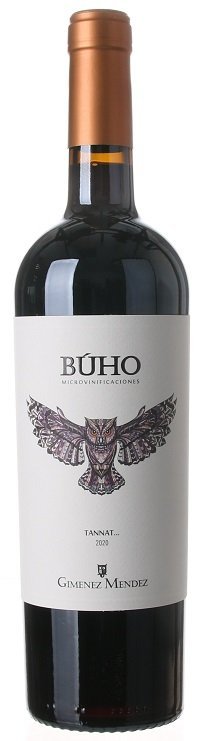 Familia Gimenez Mendez BUHO Microvinificaciones Tannat 0.75L, r2020, cr, su