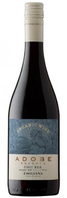 Emiliana Adobe Pinot Noir BIO 0.75L, r2021, cr, su, sc