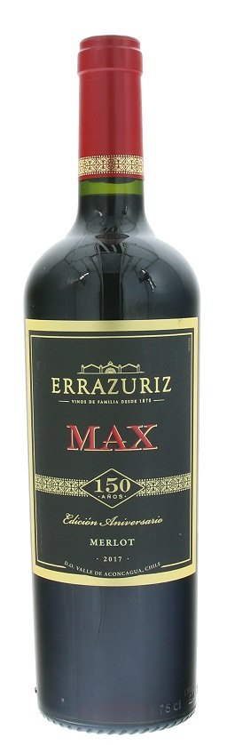 Errazuriz Max Reserva Merlot 0,75L, r2017, cr, su