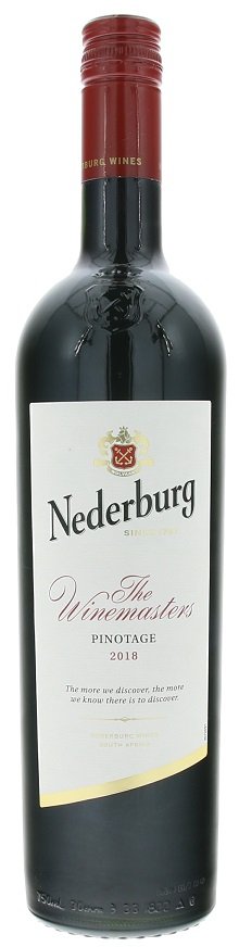 Nederburg Winemasters Pinotage 0.75L, r2018, cr, su, sc