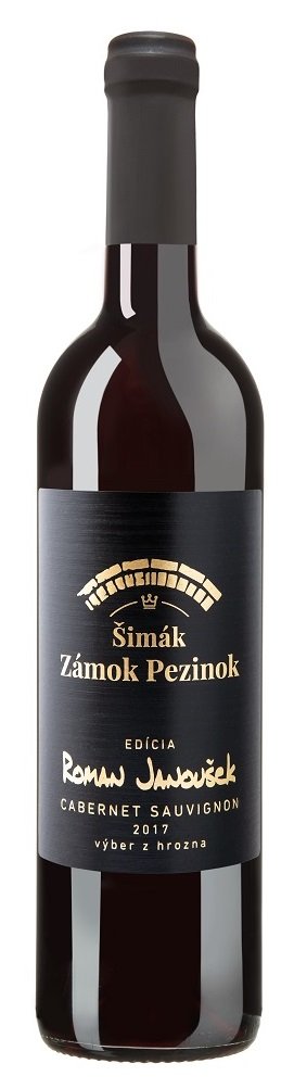 Šimák Zámok Pezinok Edícia Roman Janoušek Cabernet Sauvignon 0.75L, r2017, vzh, cr, su
