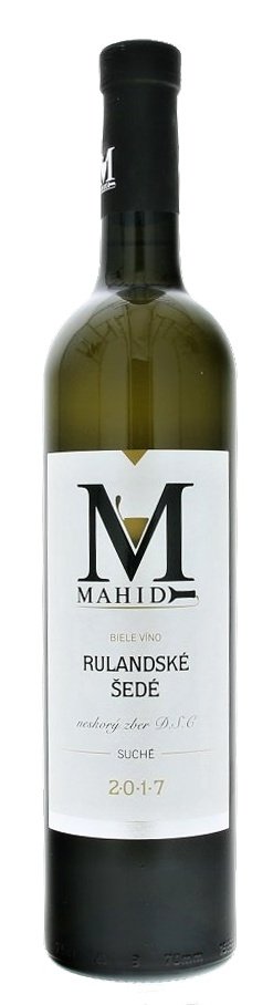 MAHID Rulandské šedé 0.75L, r2017, nz, bl, su