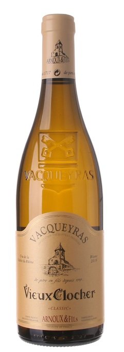 Arnoux and Fils Vieux Clocher, Vacqueyras Classic Blanc 0.75L, AOC, r2019, bl, su