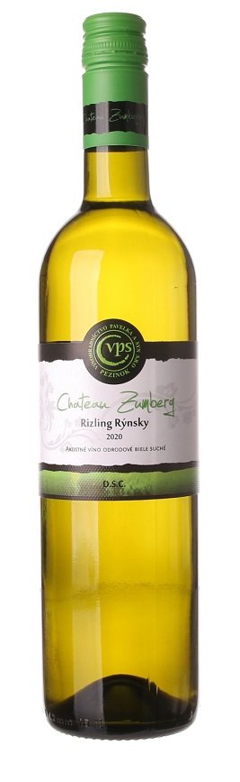 Pavelka Château Zumberg Ryzlink rýnský 0.75L, r2020, ak, bl, su, sc