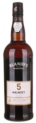 Blandy's Madeira Malmsey 5 Y.O. Doce Rich 0.75L, fortvin, bl, sl
