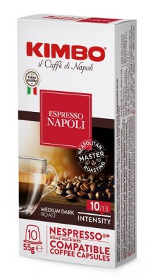 Kimbo Bar Kapsle NC Espresso  NAPOLI (10x5,5g),kaps