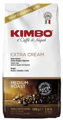 Kimbo Bar Extra Cream 1000g,zrnzm, ochr