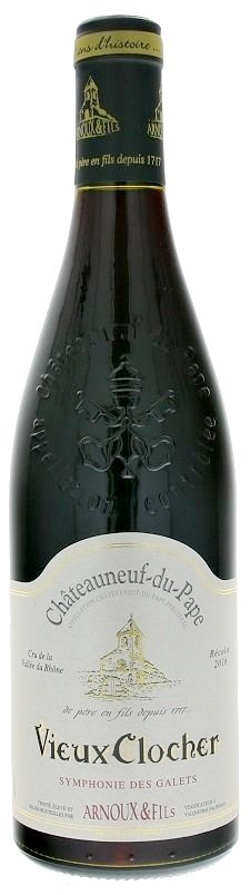 Arnoux and Fils Vieux Clocher, Châteauneuf-du-Pape 0.75L, AOC, r2016, cr, su