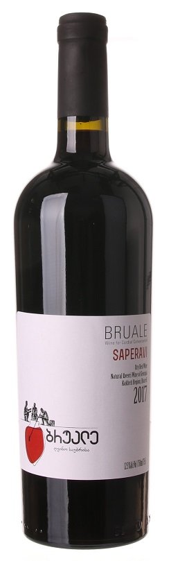 Bruale Saperavi, Qvevri 0.75L, r2017, cr, su