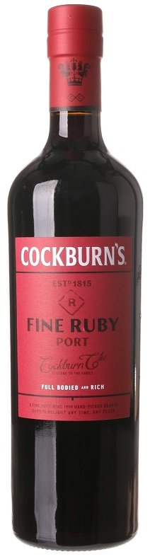 Cockburn´s Port Fine ruby 0,75L, fortvin, cr, sl