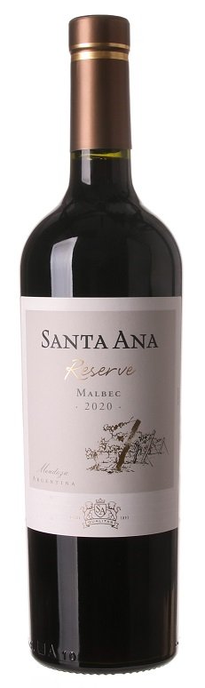 Santa Ana Reserve Malbec 0.75L, r2020, cr, su