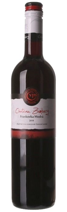 Pavelka Château Zumberg Frankovka modrá 0.75L, r2019, ak, cr, su, sc