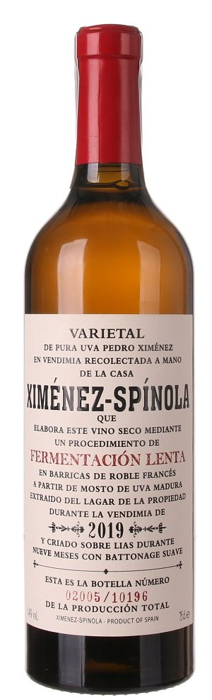 Ximénez-Spínola Fermentación Lenta 0.75L, VDM, r2019, bl, su