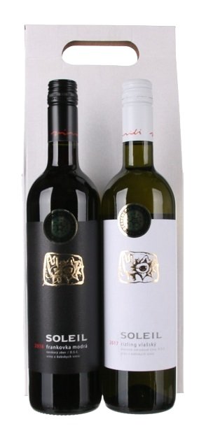 Vinidi Balíček Soleil - 2 vína + dárkové balení 1.5L, vin, DB