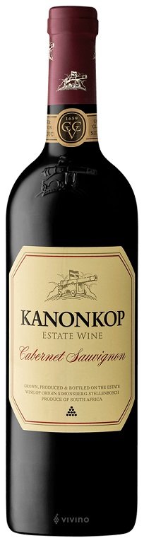 Kanonkop Cabernet Sauvignon Estate 0.75L, r2016, cr, su