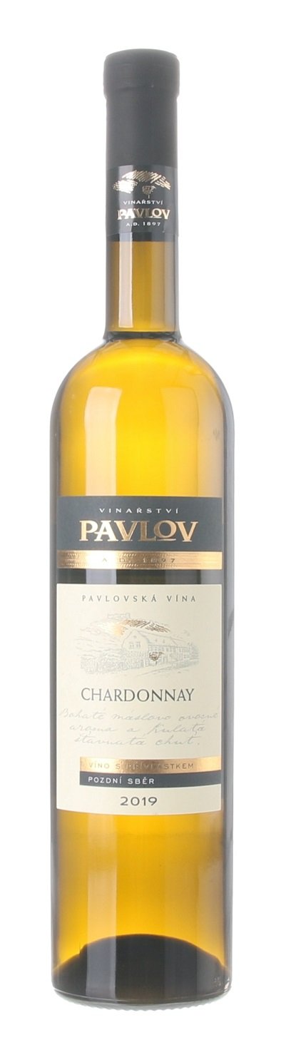 Vinařství Pavlov Chardonnay 0.75L, r2019, nz, bl, su