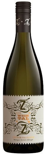 Zillinger WEINTAL Grüner Veltliner BIO 0.75L, PDO, r2019, bl, su, sc