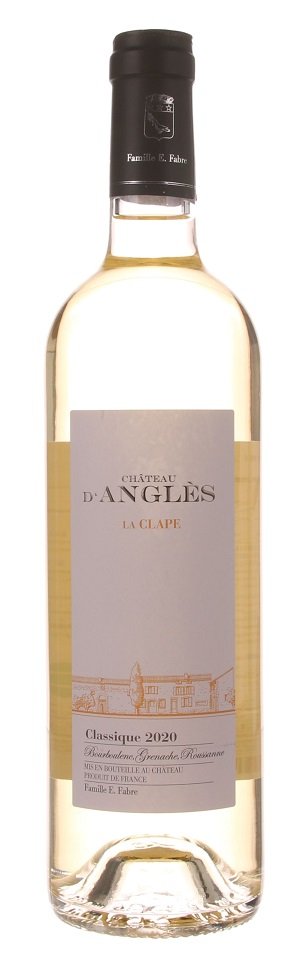 Château d´Angles Classique Blanc La Clape 0.75L, AOC, r2020, bl, su