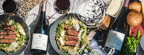 Houbové rizoto s grilovaným steakem a TIP na víno