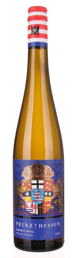 Prinz von Hessen Riesling Kabinett Royal trocken 0.75L, PDO, r2020, kab, bl, su, sc