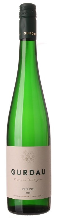 Gurdau Riesling Vinica Kurdějov 0.75L, r2020, vin, bl, su, sc