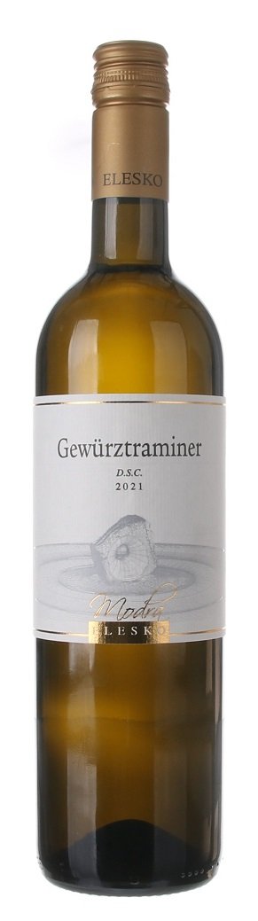 Elesko Gewurztraminer 0.75L, r2021, ak, bl, plsu, sc