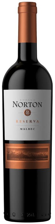 Norton Reserve Malbec 0.75L, r2020, cr, su