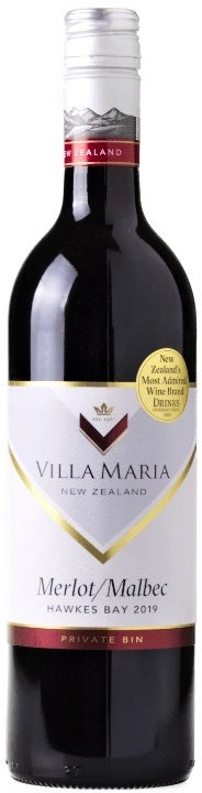 Villa Maria Private Bin Merlot - Malbec 0.75L, r2019, cr