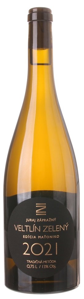 Juraj Zápražný Veltlínske zelené edícia Maťoniko 0.75L, r2021, bl, su
