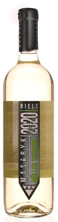 Masaryk Müller Thurgau 0.75L, r2020, ak, bl, plsu